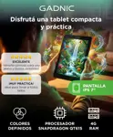 Tablet Digital Gadnic 3GB RAM 32 GB Android 7 pulgadas