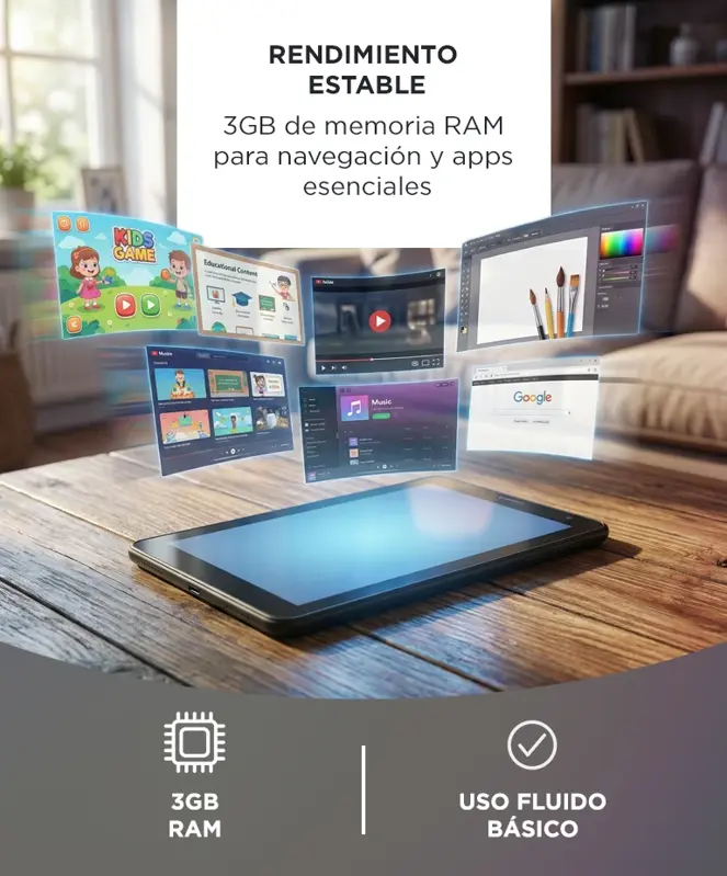 Tablet Digital Gadnic 3GB RAM 32 GB Android 7 pulgadas