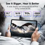 Tablet TCL TAB 10 Gen 4 10,1" FHD 12GB RAM 128GB Almacenamiento