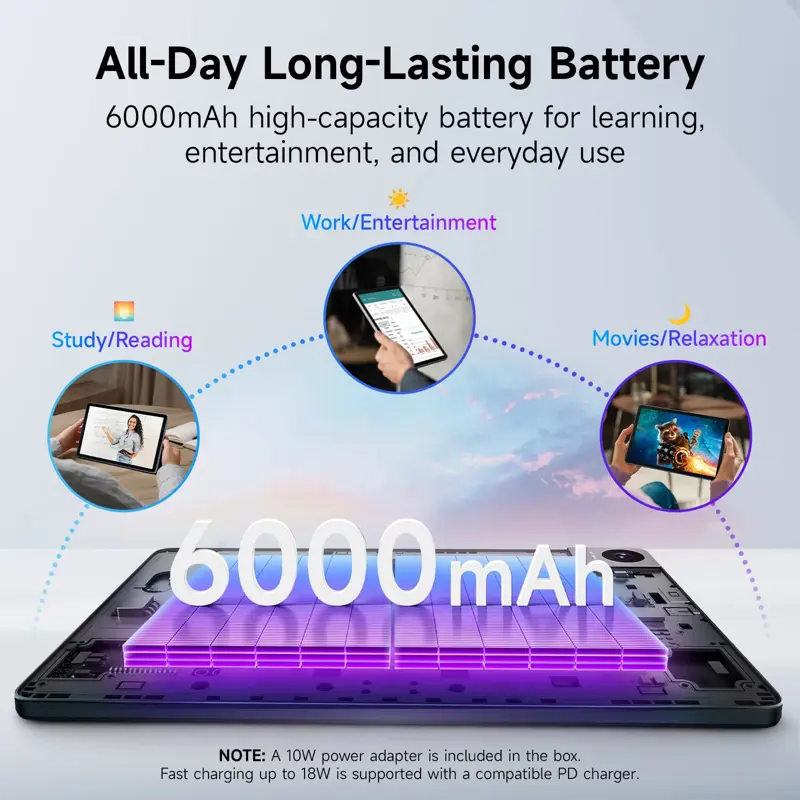 Tablet TCL TAB 10 Gen 4 10,1 FHD 12GB RAM 128GB Almacenamiento
