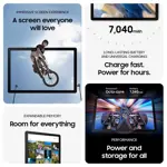 Tableta SAMSUNG Galaxy Tab A8 10.5" 64GB Android 2022 Gris Oscuro