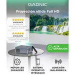 Proyector Gadnic Full HD 1080p