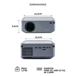Proyector Gadnic Full HD 1080p