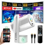 Proyector Inalambrico Gadnic 4K Android TV Enfoque Y Keystone Automatico