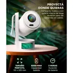 Proyector Inalambrico Gadnic 4K Android TV Enfoque Y Keystone Automatico