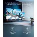Proyector Gadnic 4K 10.000 Lúmenes AutoFocus AutoKeystone Android 12 Cable HDMI 1.5mts