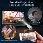 Proyector Astarama Mini HY300 4K/200 ANSI 2,4/5G WiFi BT5.0