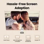 Proyector Benq Gv50 Portátil Láser 500 Lúmenes Nativo 1080p Blanco