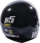 Casco Sonic Htso22 - Talle M, Visor de Policarbonato, Negro