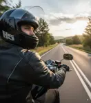 Casco Sonic Htso22 - Talle M, Visor de Policarbonato, Negro