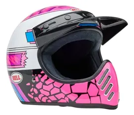 Casco  Moto3 Deathspray Rosa/Morado...