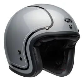 Casco  Custom 500 Abierto Gris Bril...