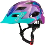 Casco Bicicleta Niños SIFVO Ajustable Ligero Visor 50-57cm