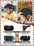 Casco Infantil XJD Ajustable Niños 1+ Años Protección