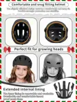 Casco Infantil XJD Ajustable Niños 1+ Años Protección