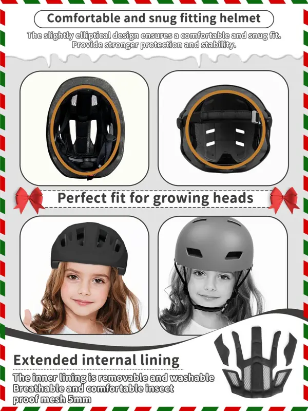 Casco Infantil XJD Ajustable Niños 1+ Años Protección