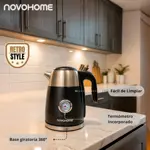 Pava Eléctrica Vintage 1.7 Lts Novohome Nh-Ekv025 1850w