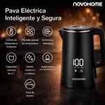 Pava Eléctrica Display Táctil Digital 2 Lts Novohome 1500w