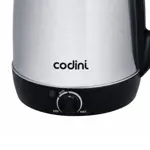 Pava Eléctrica Control de temperatura Acero Inoxidable 1.8 Lts Codini - PNAH1815TAN