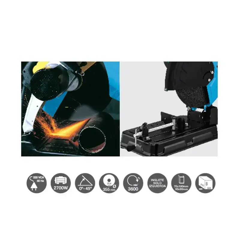 Sierra Cortadora Sensitiva Gamma Banco 2200W G1693ar