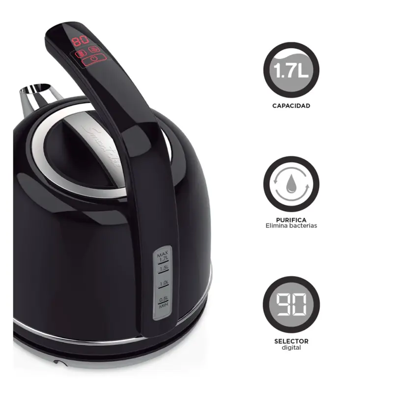 Pava Eléctrica Smart Tek digital Styler 1.7L KD400