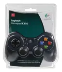 Joystick Gamepad Pc Logitech F310 Ergonomico Gaming Usb Azul/Negro