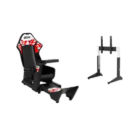 Combo Simulador Fs One Rojo + Soporte