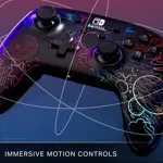 NSW Powera Enhanced Wireless Controller Lumectra Galactic Vortex Edition