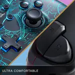 NSW Powera Enhanced Wireless Controller Lumectra Galactic Vortex Edition