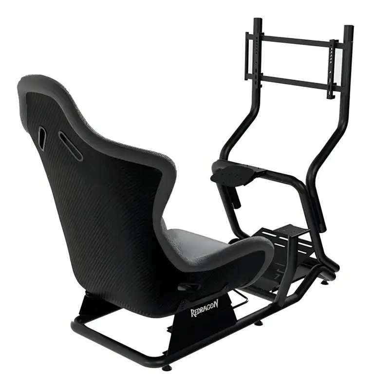 Estructura Simulador Carrera Redragon Cyclone C/soporte Tv