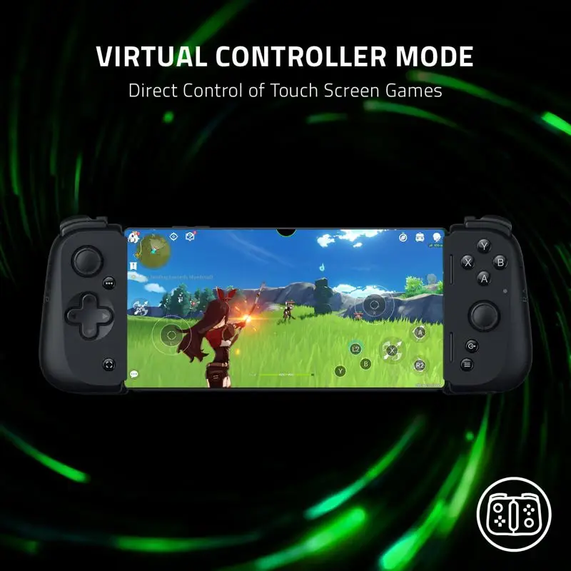 Controlador de juegos móvil Razer Kishi V2 para Android