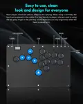 Arcade Stick Sehawei Haute42 R16 con todos los botones para PC/PS3/PS4/Switch