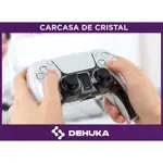 Funda Transparente Elite Para Control Compatible Con Ps5 Antigolpes Dehuka