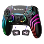 Joystick Inalámbrico Compatible P5 Slim Y Pc Doble Vibración Gatillos Sensibles Negro Dehuka