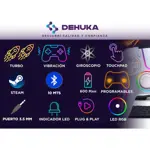 Joystick Inalámbrico Bluetooth Compatible Ps5 Slim Pro Y Pc Gamer Doble Vibración Dehuka