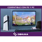 Joystick Inalámbrico Bluetooth Compatible Ps5 Slim Pro Y Pc Gamer Doble Vibración Dehuka
