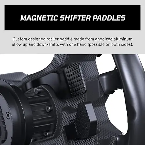 Fanatec Csl Gt3 Volante Sim Racing Pc Magnetic Shifters Oled Negro