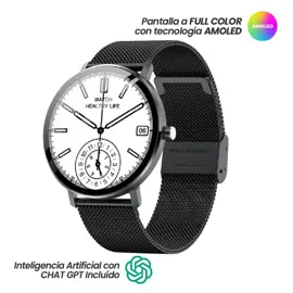 Smartwatch Gr23 Luxe Negro Ia