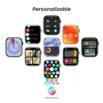 Smartwatch GR27 PRO - 1.9" IPS, IP68, Oxímetro, Frecuencia Cardíaca, Negro