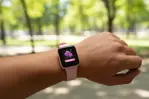 Smartwatch Band GR68 - 1.44" Táctil, Ritmo Cardíaco, Modos Deportivos, Rosa