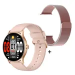 Reloj Inteligente Mujer Smartwatch Nictom NT17 Sumergible + Malla Metal Rosa de Regalo