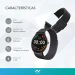 Reloj Inteligente Smartwatch Nictom NT16 Sumergible + Malla Metal Negra de Regalo