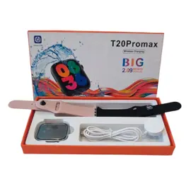 Reloj Smartwatch T20 Promax Con 2 Mallas Intercambia...