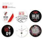 Smartwatch X-View River Plate AMOLED cuerpo metálico con 2 mallas
