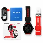 Smartwatch X-View River Plate AMOLED cuerpo metálico con 2 mallas
