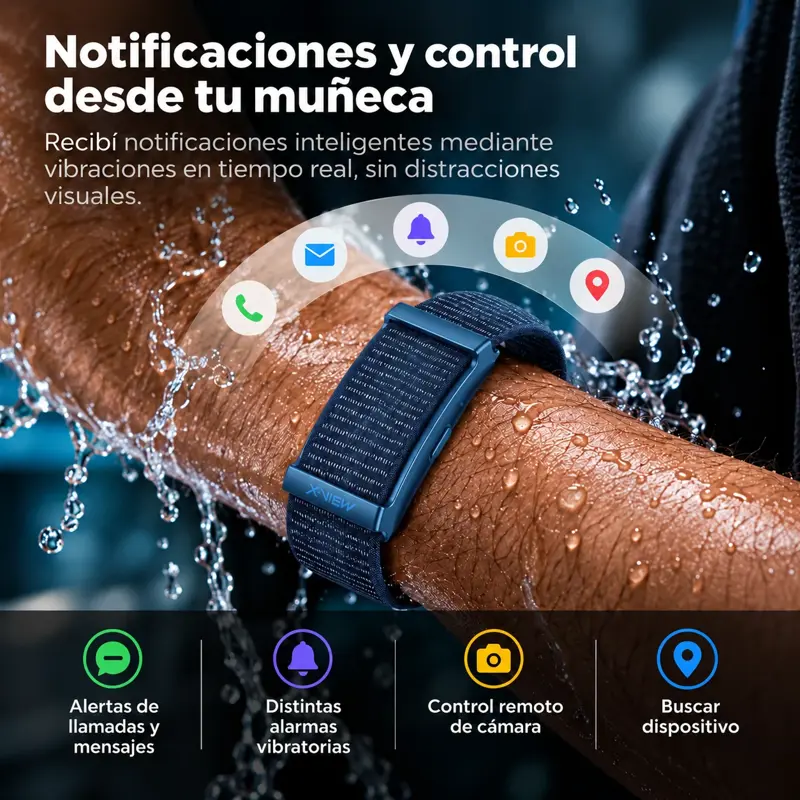 Smartband ProFit X View Sport Band con batería 180mAh Azul