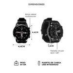 Reloj Inteligente Gadnic SWTCH-205 Smartwatch Deportivo y Urbano