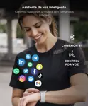 Smartwatch Kieslect Kr Ultra 3 Amoled 15 Pulgadas Gps 178 Modos 5 Atm Bateria 500 Mah