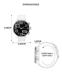 Smartwatch Kieslect Kr Ultra 3 Amoled 15 Pulgadas Gps 178 Modos 5 Atm Bateria 500 Mah