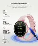 Smartwatch Mujer Kieslect Pura Ele Reloj Digital Inteligente Resistente al Agua IP68